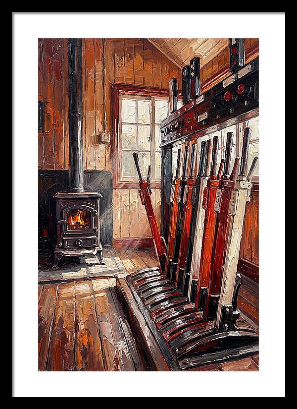Heritage Railway Signal Box Interior