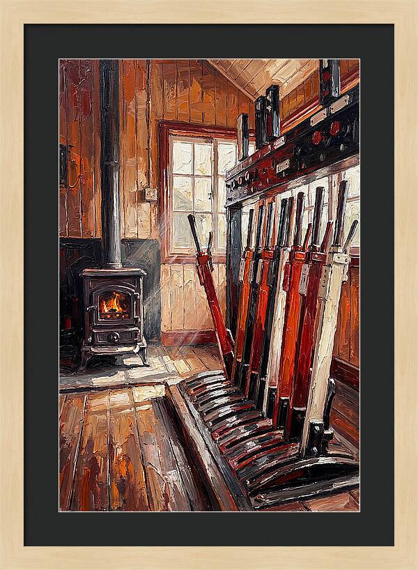Heritage Railway Signal Box Interior