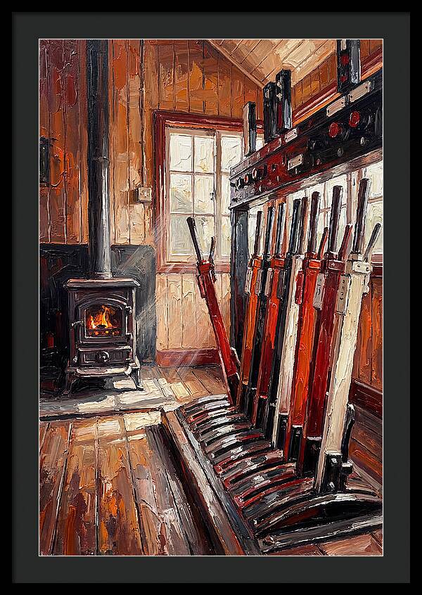 Heritage Railway Signal Box Interior
