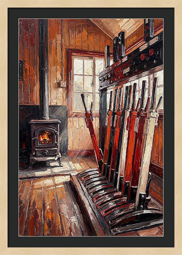 Heritage Railway Signal Box Interior