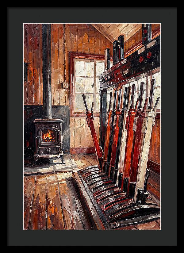 Heritage Railway Signal Box Interior