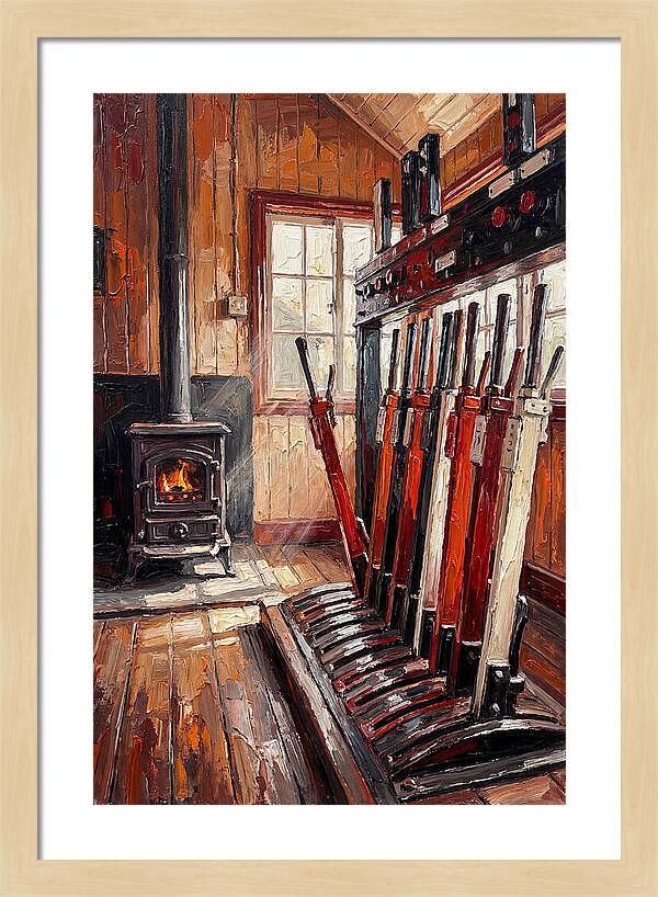 Heritage Railway Signal Box Interior