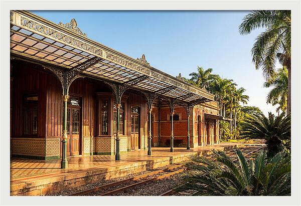 Heritage Railway Station Elegance