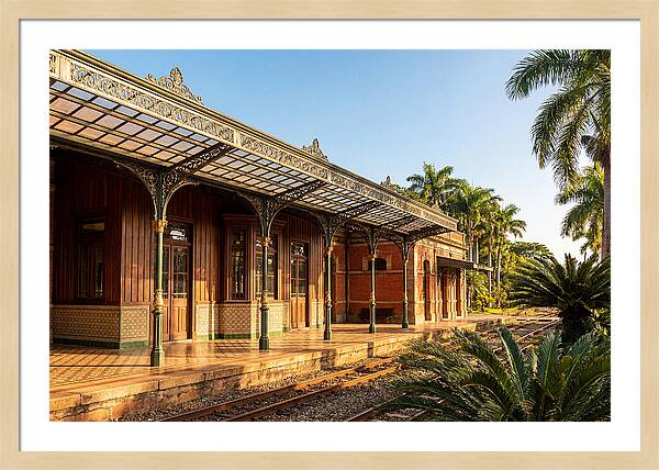Heritage Railway Station Elegance