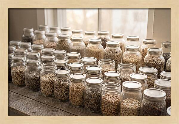 Heritage Seed Collection Display
