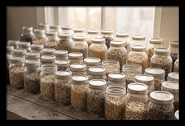 Heritage Seed Collection Display