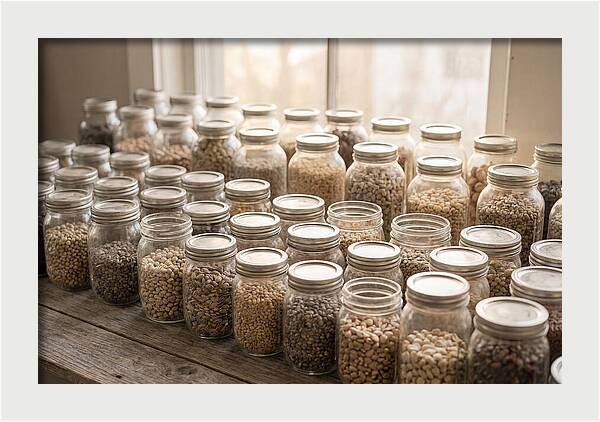 Heritage Seed Collection Display