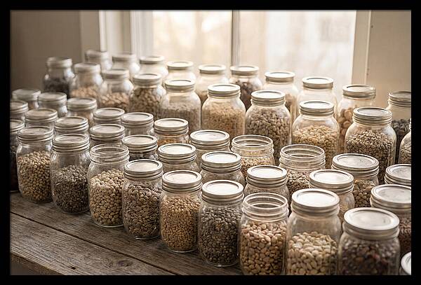 Heritage Seed Collection Display