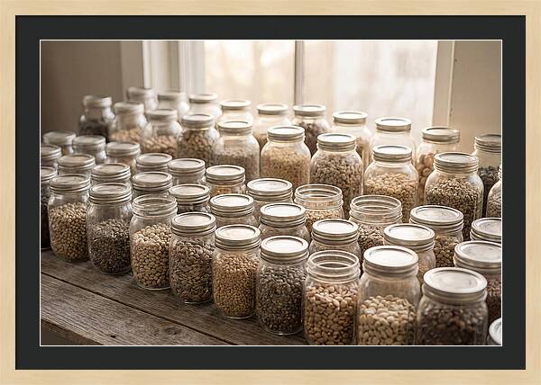 Heritage Seed Collection Display