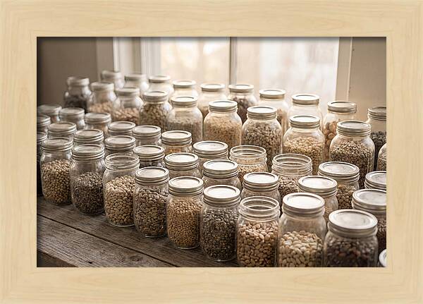 Heritage Seed Collection Display