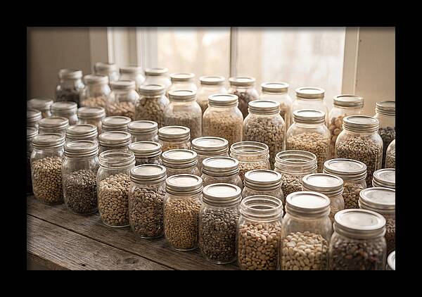Heritage Seed Collection Display