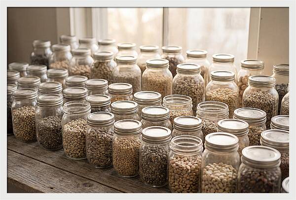 Heritage Seed Collection Display