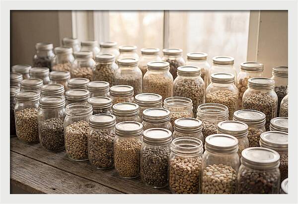 Heritage Seed Collection Display