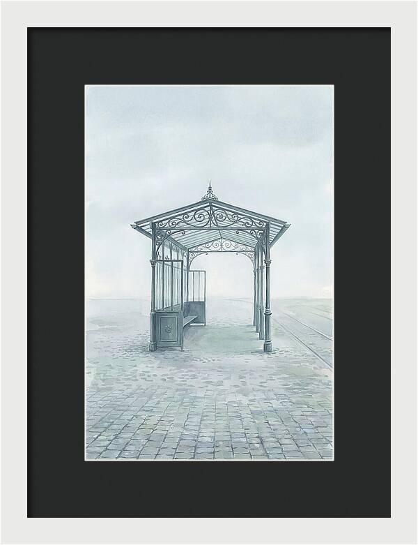 Heritage Tram Stop Elegance
