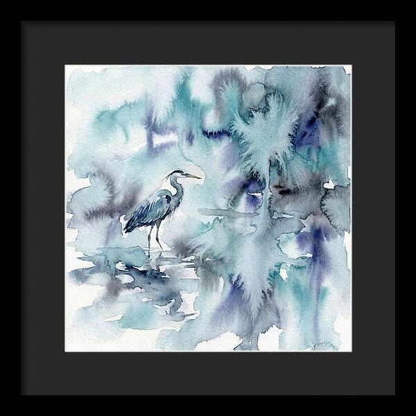 Heron Among Tranquil Waters