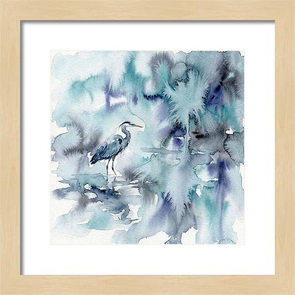 Heron Among Tranquil Waters