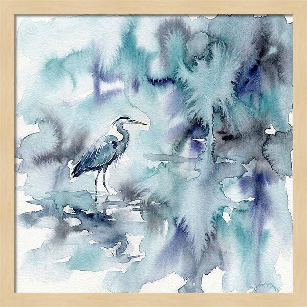 Heron Among Tranquil Waters