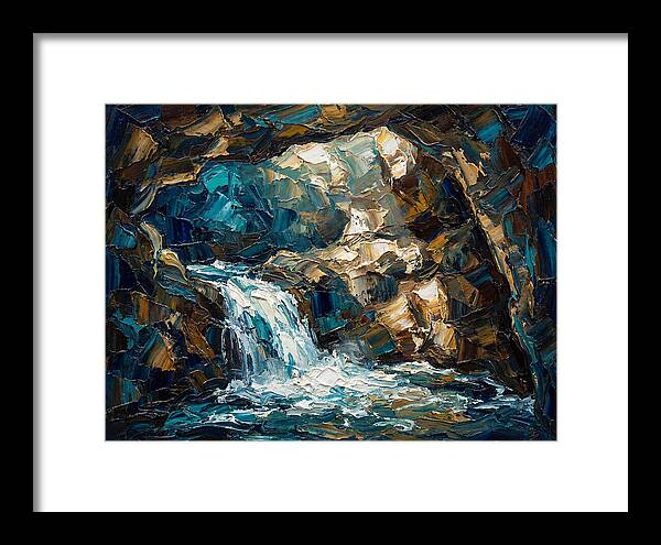 Hidden Cascade In The Cavern