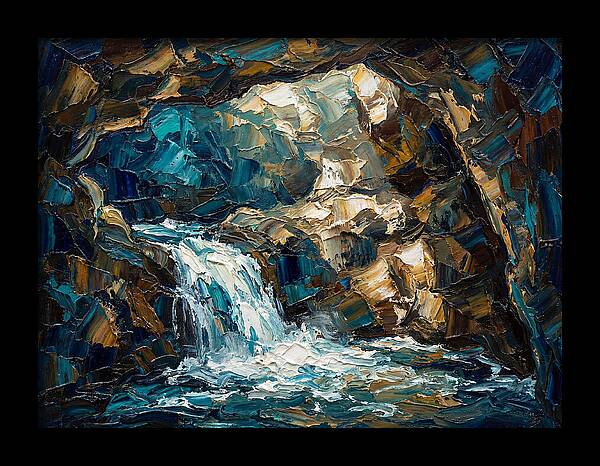Hidden Cascade In The Cavern