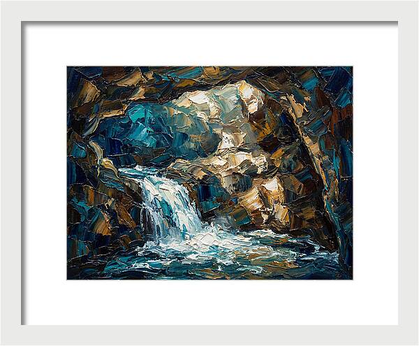 Hidden Cascade In The Cavern