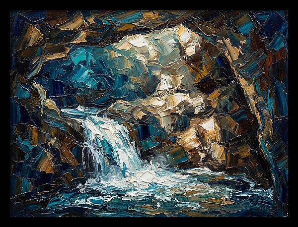 Hidden Cascade In The Cavern