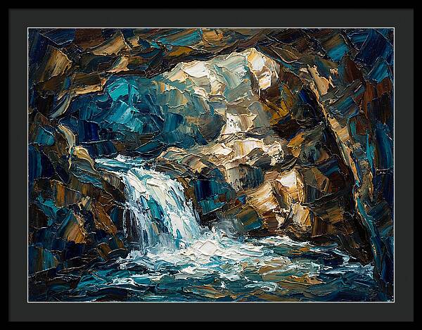 Hidden Cascade In The Cavern