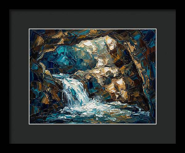 Hidden Cascade In The Cavern