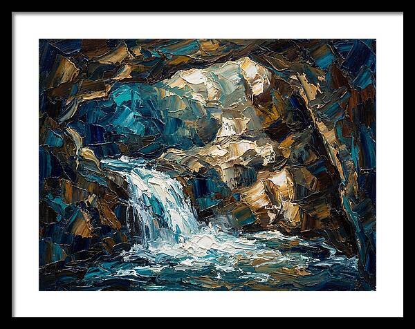 Hidden Cascade In The Cavern