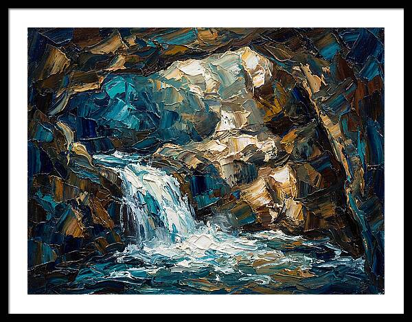 Hidden Cascade In The Cavern