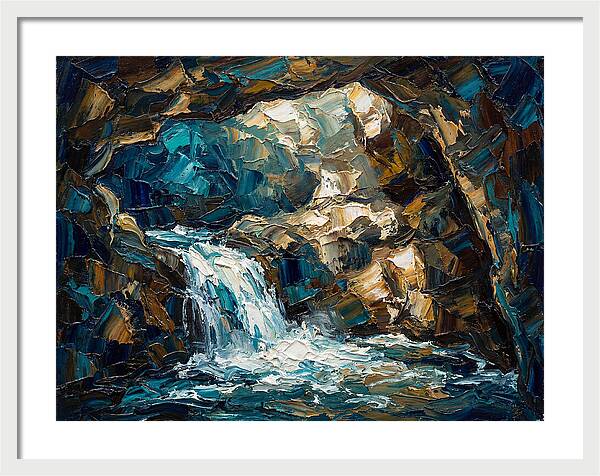 Hidden Cascade In The Cavern