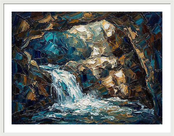 Hidden Cascade In The Cavern