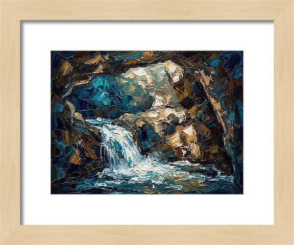 Hidden Cascade In The Cavern