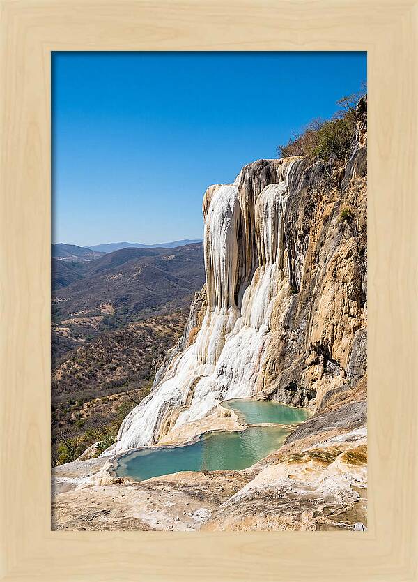 Hierve El Agua Waterfall