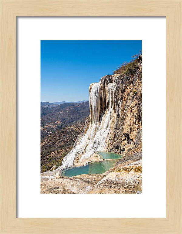 Hierve El Agua Waterfall