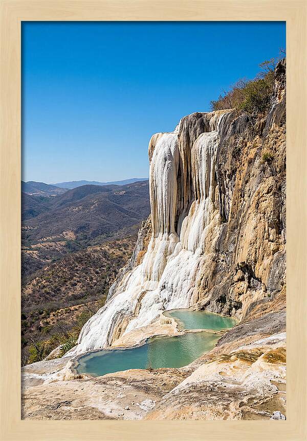 Hierve El Agua Waterfall