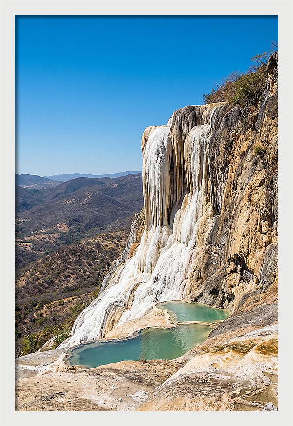 Hierve El Agua Waterfall