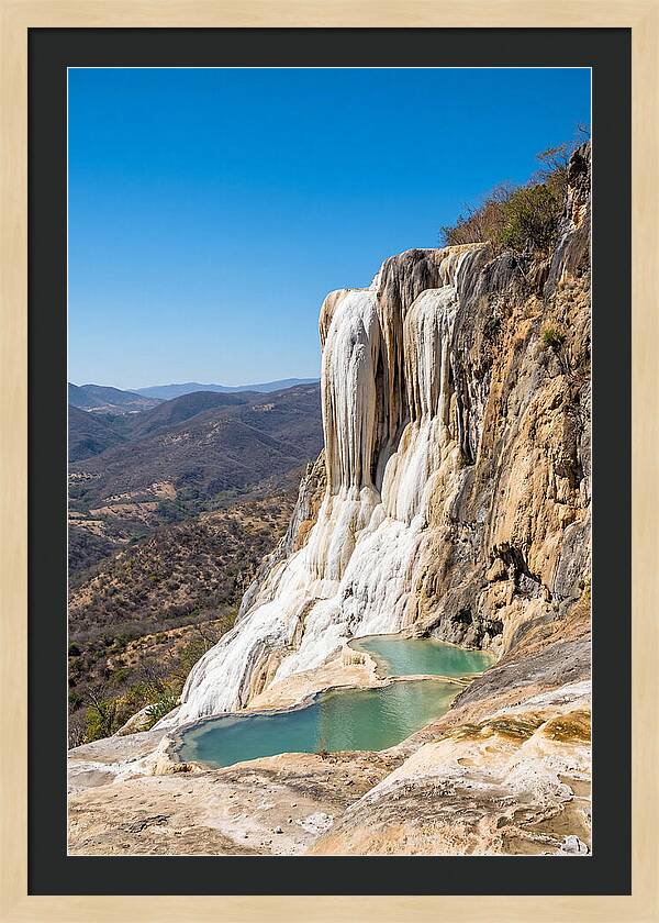 Hierve El Agua Waterfall