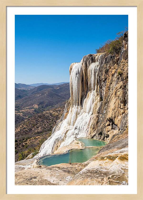 Hierve El Agua Waterfall
