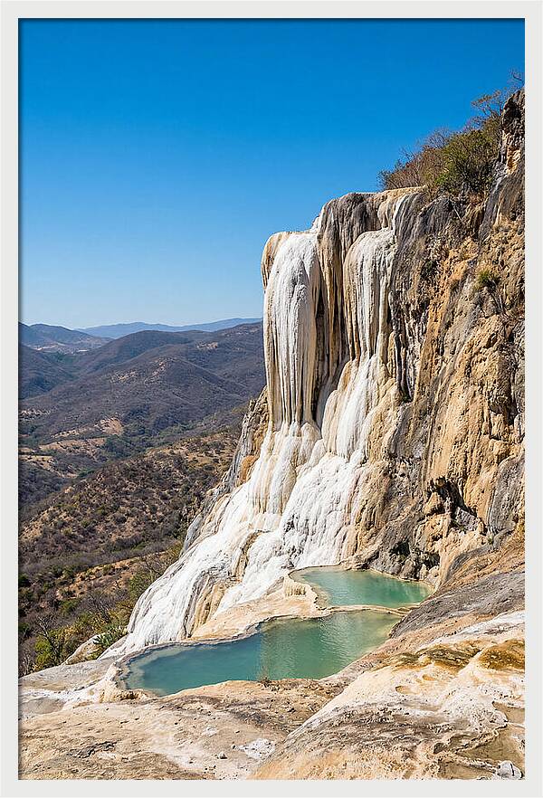 Hierve El Agua Waterfall