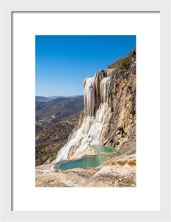 Hierve El Agua Waterfall