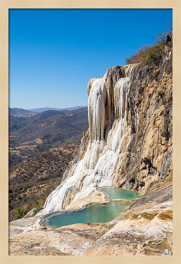 Hierve El Agua Waterfall