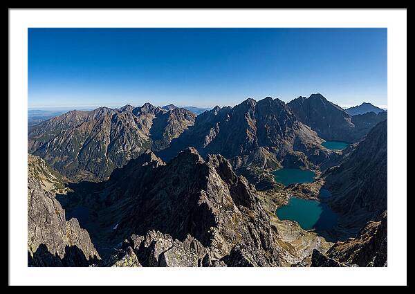 High Tatras From The Rysy Summit