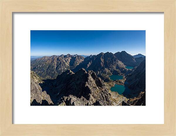 High Tatras From The Rysy Summit