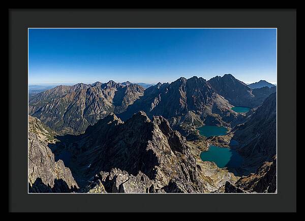 High Tatras From The Rysy Summit