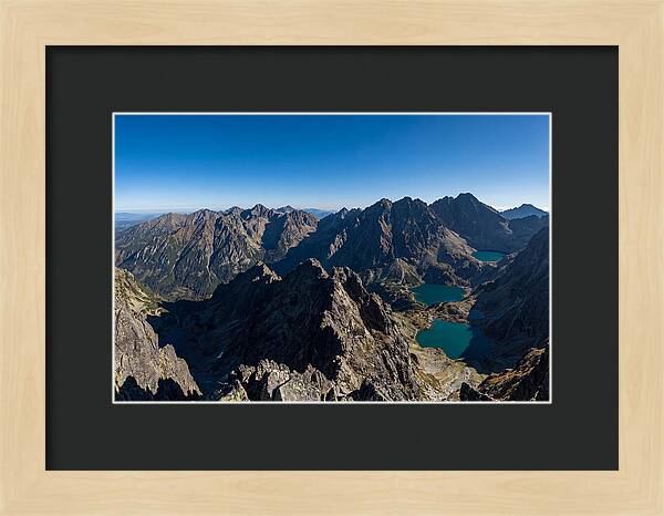 High Tatras From The Rysy Summit