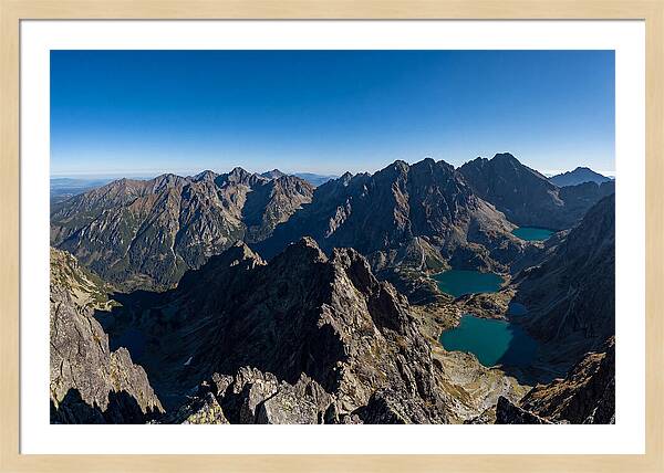 High Tatras From The Rysy Summit