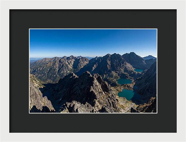High Tatras From The Rysy Summit