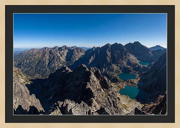 High Tatras From The Rysy Summit