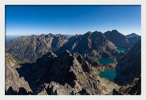 High Tatras From The Rysy Summit