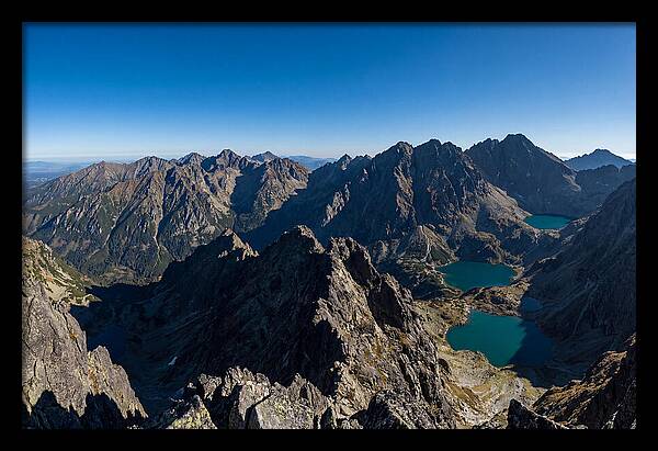 High Tatras From The Rysy Summit